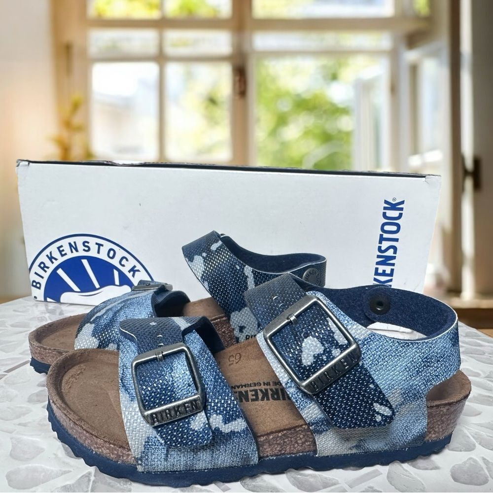 New in box Birkenstock Kids Toddler New York Sandals Size EU 26 US Kids Toddler - Picture 3 of 14